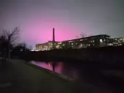Manchester's Pink Sky Mystery: Northern Lights or Stadium Lights?
