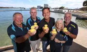 Mandurah's Rotary Duck Race Returns This Easter with Thousands of Yellow Ducks