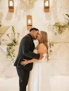 Perth Couple's Intimate Wedding: A Crown Proposal to Foreshore Celebration