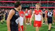 Sydney-Carlton AFL Clash Sparks Mystery Exchange Between Former Teammates