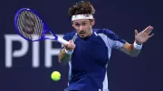 Tsitsipas Dominates De Minaur Again at Miami Open, Extending Rivalry Lead