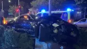 Witness Recounts Chaos as Mustang Hits Statue After Clipping Uber in Geelong
