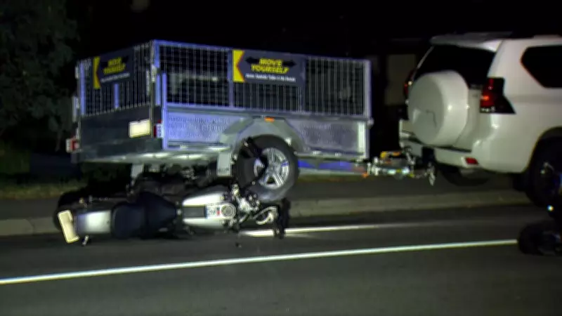 Motorcyclist Seriously Injured in Perth Collision with 4WD and Trailer