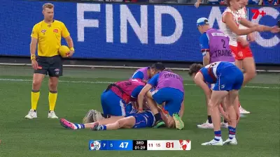 AFL Star Aaron Naughton Concussed in Horrific Fall Against Swans
