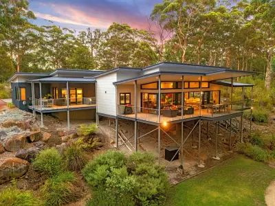 Architectural Masterpiece in Denmark's Bushland Offers Luxury and Sustainability