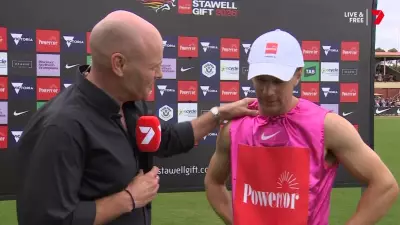 Brendan Matthews' Historic Stawell Gift Semi-Final Win Marred by Hamstring Injury