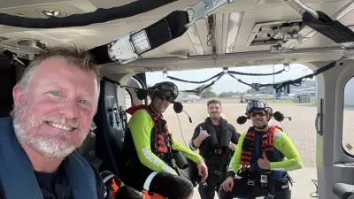 Cairns Helicopter Heroes Detail Dramatic Rooftop Rescue of Couple and Dogs