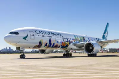Cathay Pacific Celebrates 80 Years with Special Art Livery in Sydney