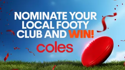 Coles Awards $5,000 to Three AFL Clubs for Season Revamp