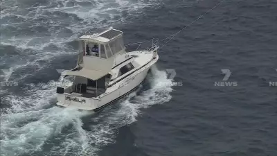 Easter Monday Boat Fire Off Fremantle Coast Prompts Emergency Response
