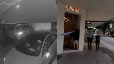 Father's Stolen Cars Used in Brazen Hermès Ram Raid in Brisbane