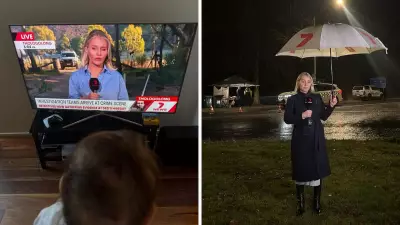 Journalist Breaks Major Manhunt News While on Maternity Leave with Baby