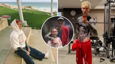 Machine Gun Kelly Explores Perth: Beach Visits, Fan Encounters, and Haircut Before Concert