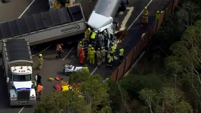 Multi-Vehicle Freeway Crash in Melbourne's South-East Leaves Driver Critically Injured