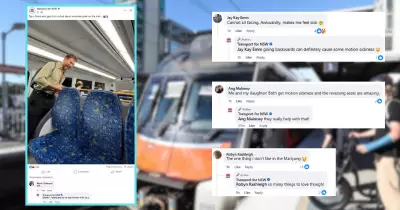 New Train Social Media Posts Mock Illawarra Commuters Over Seating
