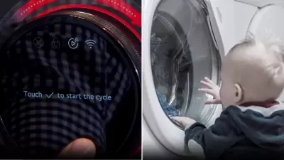 New Washing Machines to Require Dual Start Function for Child Safety
