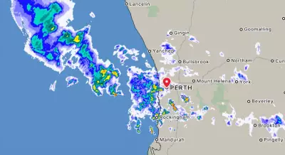 Perth Wakes to Thunderstorms, Rain and Smoke Haze as Weather System Intensifies