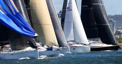 Sail Port Stephens Sets Record with 124 Boats in Historic Race Kickoff