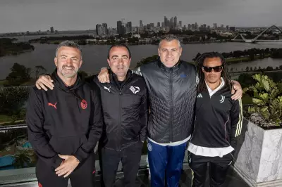 Serie A Legends Vieri, Davids, Pannuci, Barone Excited for Calcio Italiano