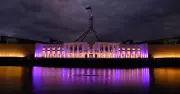 Canberra Illuminates in Tribute to Queen Elizabeth II's 100th Birthday