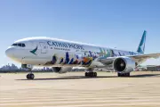 Cathay Pacific Celebrates 80 Years with Special Art Livery in Sydney