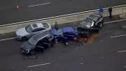 Five-Car Pile-Up on Monash Freeway Leaves Woman and Boy Critically Injured