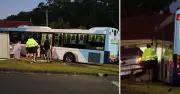 Five Injured in Dramatic Balmoral Bus and Ute Collision, Emergency Services Respond