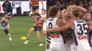 Fremantle Dockers Edge Adelaide Crows in Thrilling Two-Point AFL Victory