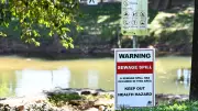Freshwater Creek Contaminated by Raw Sewage Leak, Health Hazard Declared