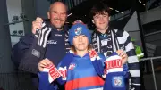 Geelong Cats vs Western Bulldogs Draw Massive Crowd at GMHBA Stadium