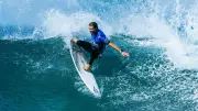 George Pittar Survives Dramatic Wave to Reach Margaret River Pro Semis