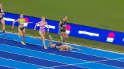 Jess Hull Crashes in Dramatic 1500m Final as Lachlan Kennedy Breaks 10-Second Barrier