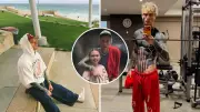 Machine Gun Kelly Explores Perth: Beach Visits, Fan Encounters, and Haircut Before Concert