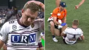 Manly's Tom Trbojevic Suffers Hamstring Injury in NRL Clash Against Cowboys