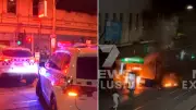 Melbourne Rocked by Night of Violence: Drive-By, Firebombing, Police Shooting