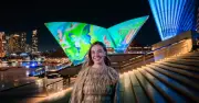 Newcastle Artist Izzy Lawrence's Work Illuminates Sydney Opera House