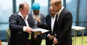 Prince Harry's Aboriginal Art Rare Coins Mark Canberra Visit
