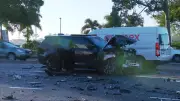 Six Injured in Three-Vehicle Crash Involving Stolen Car in Brisbane's Hamilton