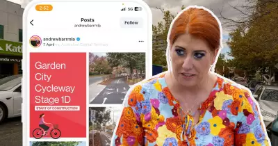 Barr's Instagram Cycleway Post Factually Incorrect
