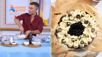 Blueberry Burnt Basque Cheesecake: Dan Pasquali's Decadent Recipe