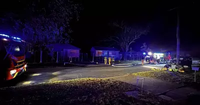 Fire Engulfs Vacant House on Phillip Street in Raymond Terrace