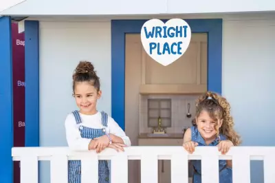 Handcrafted Cubby Houses Build Hope for Women in Crisis