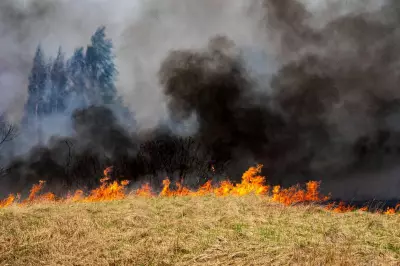 HAZMAT Alert Issued for Toxic Tyre Fire South of Perth