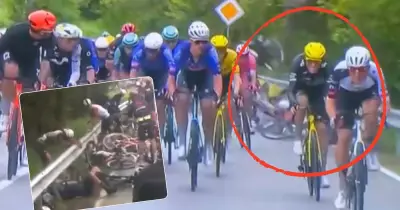 Jay Vine Suffers Broken Elbow, Concussion in Giro d'Italia Crash