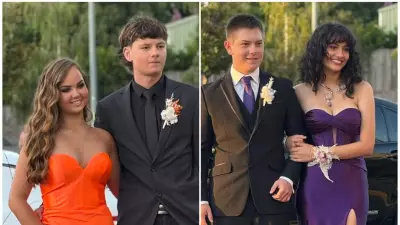 Mary's College Students Arrive in Style at Formal Celebration