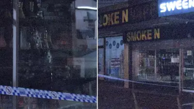 Melbourne Tobacco Shop Hit in Drive-By Shooting