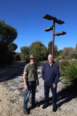 New 'Cockitroughs' Installed in Cockburn to Save Black Cockatoos