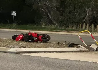 Police Search for Motorbike Rider Who Fled Malaga Crash Scene