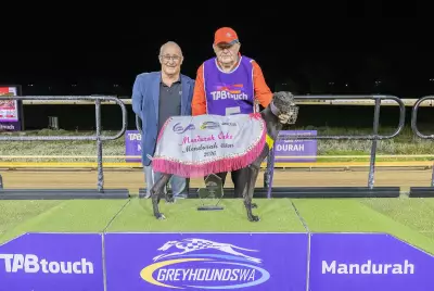 Sunset Clarice Dominates Mandurah Oaks Final with Commanding Run