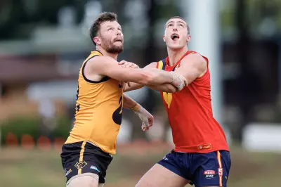 West Coast Eagles eye SANFL ruckman Caleb May in mid-season draft
